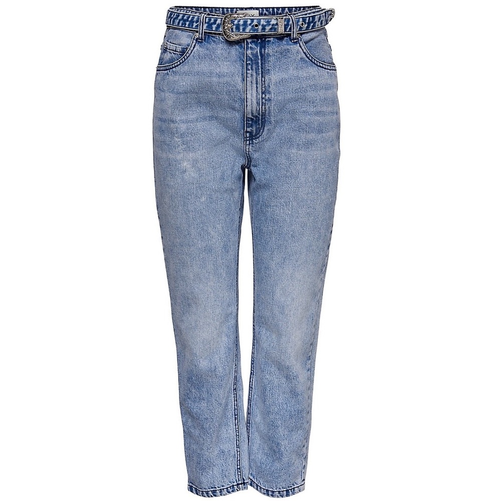 ONLY NWT Mom-Fit High-Rise Cropped Jeans - size 27